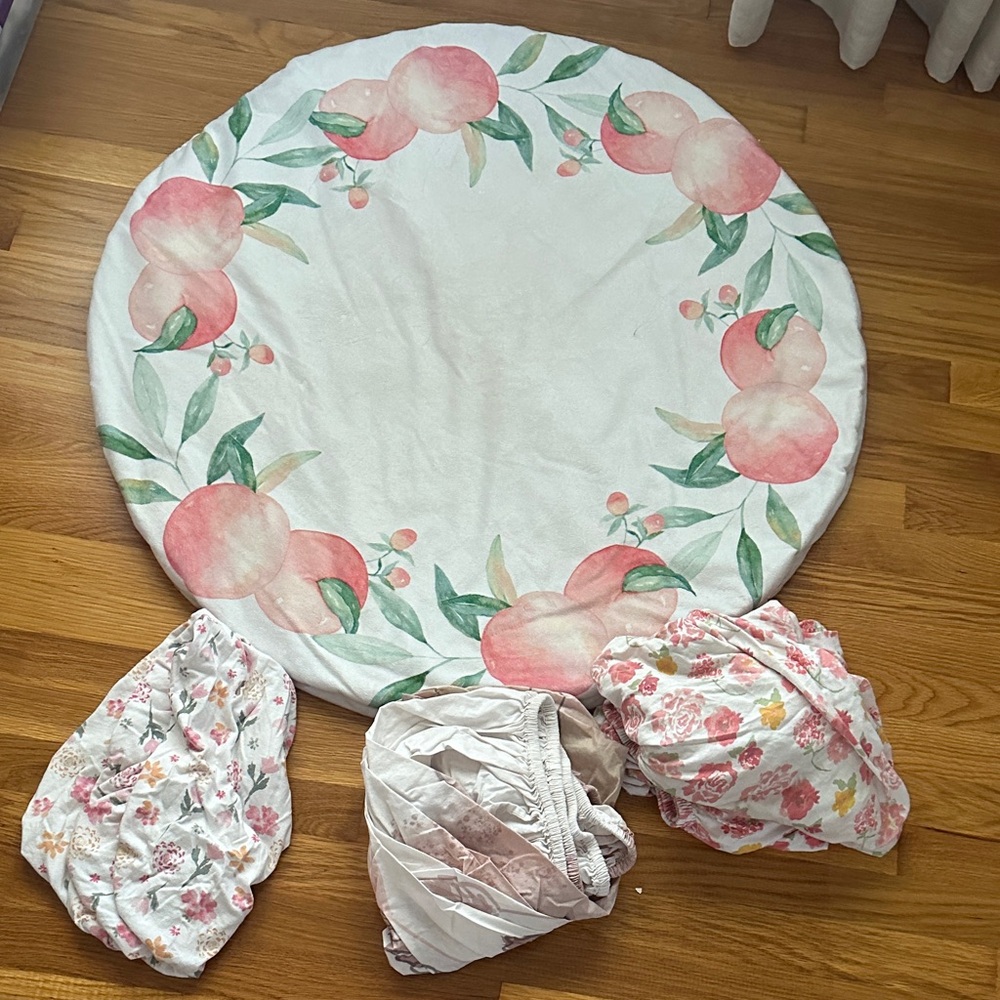 Baby girl bedding bundle